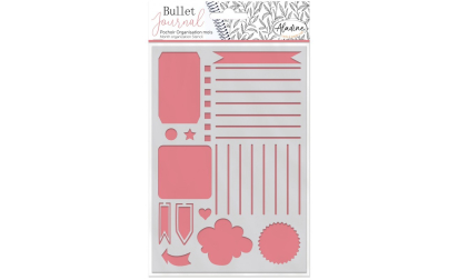 Pochoirs pour Journal Intime Bullet Journal Pochoir Kit Pochoir à Dessin  Réutilisable pour DIY Carnet de Notes Scrapbooking 26 Pièces : :  Cuisine et Maison